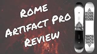 The 2025 Rome Artifact Pro Snowboard Review