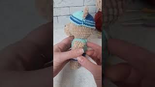 Плюшевый медведь #вязаниекрючком  #игрушкикрючком  #подарки