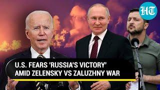 'Plan Failed...': U.S. Blames Zelensky Vs Zaluzhny Fight For Russia's Control On Battlefield