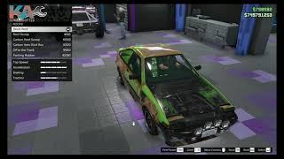 GTA 5  DLC Vehicle Customization  Karin Futo GTX | Gta V New Los Santos Tuners Karin Futo GTX