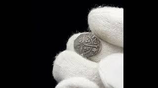 1377-1399 1 Penny Richard II Coin England Silver