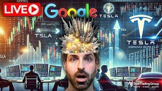  LIVE: GOOGL & TSLA Earnings Revealed - How to Profit from Top Stocks! Watch Now!