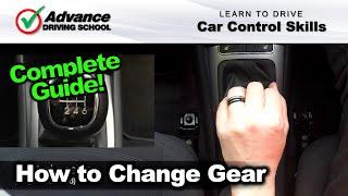 How To Change Gear In A Manual Car |  Learn to drive: Car control skills