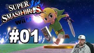 Super Smash Bros. U #01 - Smash mit Toon Link [HD] Deutsch/German