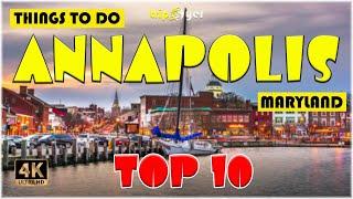 Annapolis, MD (Maryland) ᐈ Things to do | Best Places to Visit | Annapolis Travel Guide in 4K ️