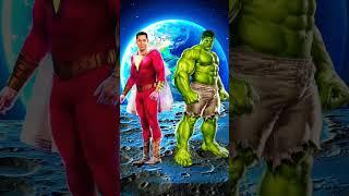 Shazam vs Marvel and Dc 3 Round #shorts #shortsfeed #dc #mcu #thor