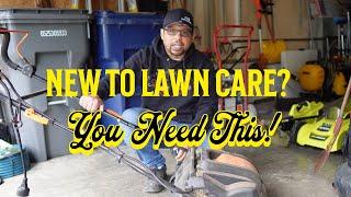 3 Must have Tools if you are new to yard care! Beginners guide