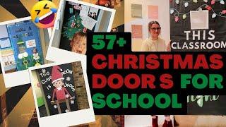 59 Ideas Christmas Door Decorations For School Classrooms!