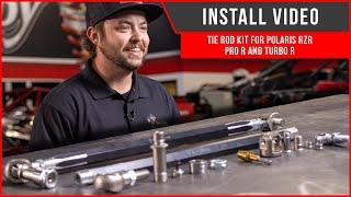 Tie Rod Kit for Polaris RZR Pro R and Turbo R // INSTALL