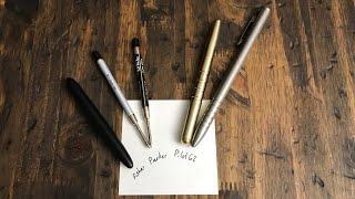 EDC Pen Ink Refills: Parker, FisherSpace & Pilot G2