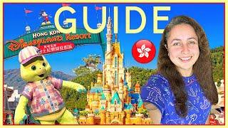 Hong Kong Disneyland FIRST TIMER Guide 2024 | Best RIDES, Food, World of FROZEN & More!