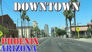 Phoenix - Arizona - 4K Downtown Drive