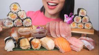 SUSHI PLATTER (ASMR EATING SOUNDS) NO TALKING | SAS-ASMR