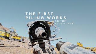 The Ski Village: First Piling Works