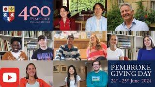 36 Hours  |  Pembroke 400 Giving Day  |  Pembroke College, Oxford 2024