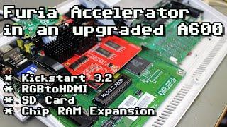 Furia Accelerator in an upgraded Amiga 600