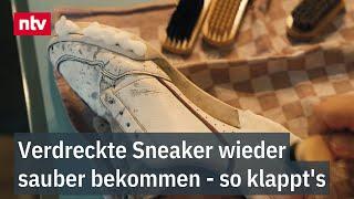 Verdreckte Sneaker wieder sauber bekommen - so klappt's | ntv Service