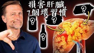 傷害肝7個壞習慣,護肝食物的自然療法,柏格醫生 Dr Berg