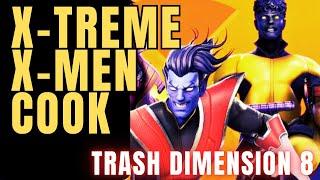 X-Treme Trio Still Cooking!!! Dark Dimension 8 Global Hero Node 1 Part 1 Marvel Strike Force MSF