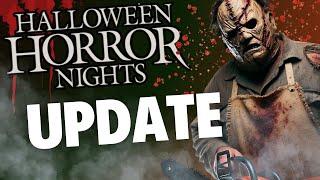 Halloween Horror Nights 2024 TERROR TRAM Update Universal Studios Hollywood