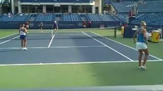 Grandin/Spears vs. Chuang/Govortsova at Western & Southern Women's Open