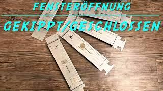 Fensteröffnung-Geschlossenes Fenster zerstörungsfrei öffnen/ Gekipptes Fenster öffnen/Fenster öffnen