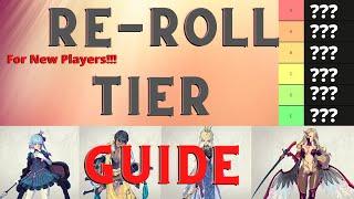 NEW to Exos Heroes? Here's a new player Re-Rolling TIER GUIDE!!! [Exos Heroes]