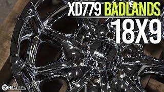 XD SERIES XD779 BADLANDS: CHROME, 18x9