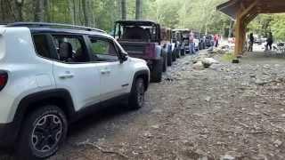 Jeep Renegade Trailhawk at Northeast Off-Road Adventures driving school