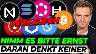 Krypto EHRLICH: Ja richtig gelesen, ich werde demnächst VERKAUFEN!