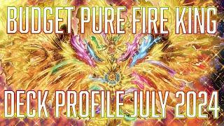 YUGIOH BUDGET PURE Fire King Deck Profile JULY 2024