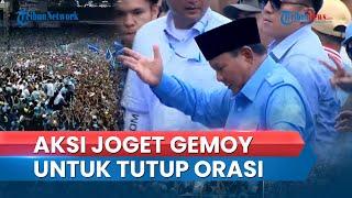 Tutup Orasi Kampanye, Prabowo Keluarkan Gaya Andalan Joget Gemoy Diiringi Lagu Oke Gas