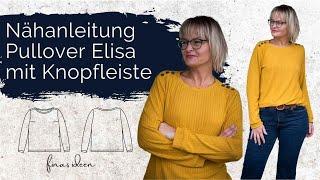 Nähanleitung Pullover Elisa