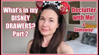 Declutter With Me: Disney Pins & Stickers! + Giveaway! (Part 2)