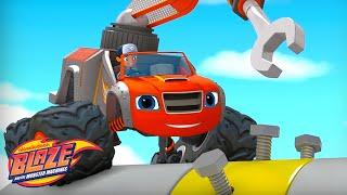 Blaze Uses TOOLS to Fix an Airplane!  | Blaze and the Monster Machines