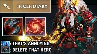 MOST ANNOYING MID Huskar Flame Samurai vs Razor Top MMR Game Insane Burn DMG Carry All Team Dota 2