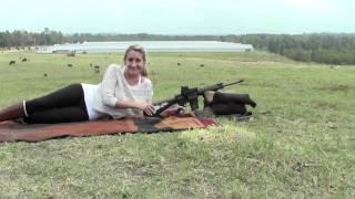 wife shooting her 300 blackout
