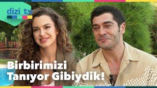 Su Burcu Yazgı Coşkun ve Burak Deniz'in birbirlerine övgü dolu sözleri! @birgecemasalı