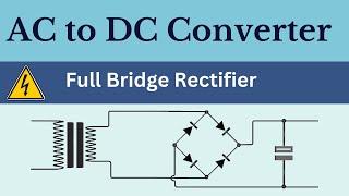 How to convert AC to DC | 3D Animation