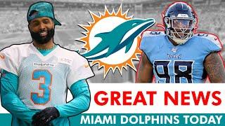 Dolphins Just Got A Double Dose Of Great News!