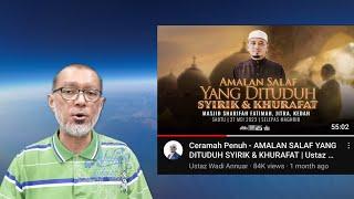 Ust. Wadi Anuar Kenapa Gelojoh?