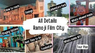 Ramoji Film City Hyderabad Full Information|Ticket Price|Timing Must Watch Before Going|Travel Guide