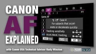 Canon Auto Focus Explained with Canon Technical Advisor Rudy Winston