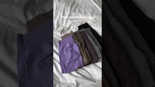 AMAZON activewear affordable gym shorts try on haul 2024  AMAZON HAUL