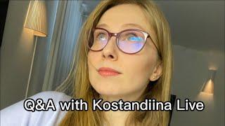 Responding Anonymous Questions from Instagram | Q&A with Kostandiina | Live