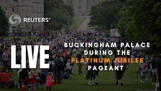 LIVE: Buckingham Palace during the Platinum Jubilee Pageant