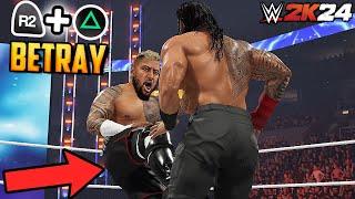30 Crazy Ways to Play As a Heel in WWE 2K24 !!!