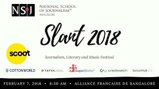 Slant 2018, Literary and Journalism Fest.