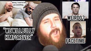 THE MMA GURU CELEBRATES JON JONES GREAT DUCKING, REVEALS CRAZY STORY ABOUT CHAEL SONNEN AND HIS WIFE