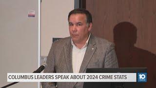 Columbus mayor, police discuss 2024 crime statistics